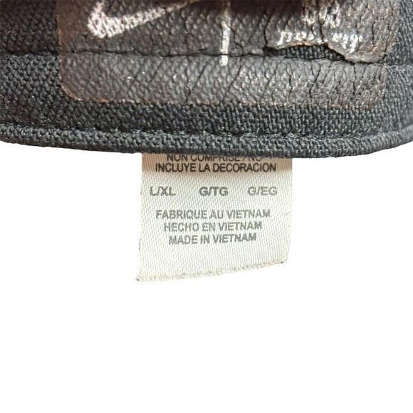 Nike Baylor Bears Fitted Cap Black L/XL Unisex Embroidered Logos - Picture 6 of 6